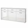 Loftscape Sideboard Arco - Hochglanz Weiß / Weiß -Buromobel Verkaufe sideboard arco hochglanz weiss weiss 4710752