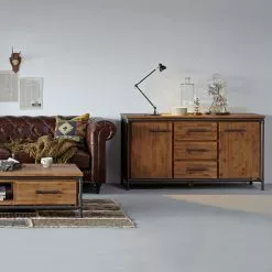 Ars manufacti Sideboard Atelier - Akazie teilmassiv -Buromobel Verkaufe sideboard atelier akazie teilmassiv 2109506