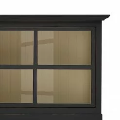 Maison Belfort Sideboard Azjana I - Schwarz / Pinie Creme -Buromobel Verkaufe sideboard azjana i pinie teilmassiv schwarz pinie creme 3394773