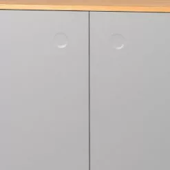 Tenzo Sideboard Dot I - Grau -Buromobel Verkaufe sideboard dot i eiche teilmassiv grau 4148644