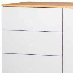 Tenzo Sideboard Dot I - Weiß -Buromobel Verkaufe sideboard dot i eiche teilmassiv weiss 4148628