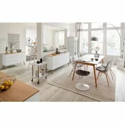 Tenzo Sideboard Dot I - Weiß -Buromobel Verkaufe sideboard dot i eiche teilmassiv weiss 4163472