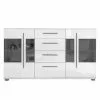 Roomscape Sideboard Farson - Hochglanz Weiß / Weiß -Buromobel Verkaufe sideboard farson hochglanz weiss weiss 3696765