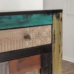 Wolf-Möbel Sideboard Goa I - Mango teilmassiv - Mango Dunkelbraun -Buromobel Verkaufe sideboard goa i akazie mango teilmassiv mehrfarbig 4017648