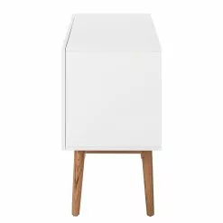 Mørteens Sideboard Lindholm III - Weiß -Buromobel Verkaufe sideboard lindholm iii weiss dekor eiche massiv 3711485