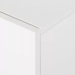 Mørteens Sideboard Lindholm III - Weiß -Buromobel Verkaufe sideboard lindholm iii weiss matt eiche massiv 364875