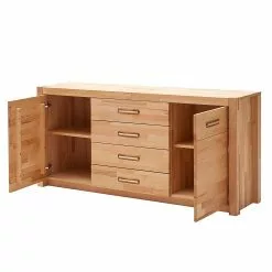 Ars Natura Sideboard Majona - Kernbuche -Buromobel Verkaufe sideboard majona kernbuche massiv 980822