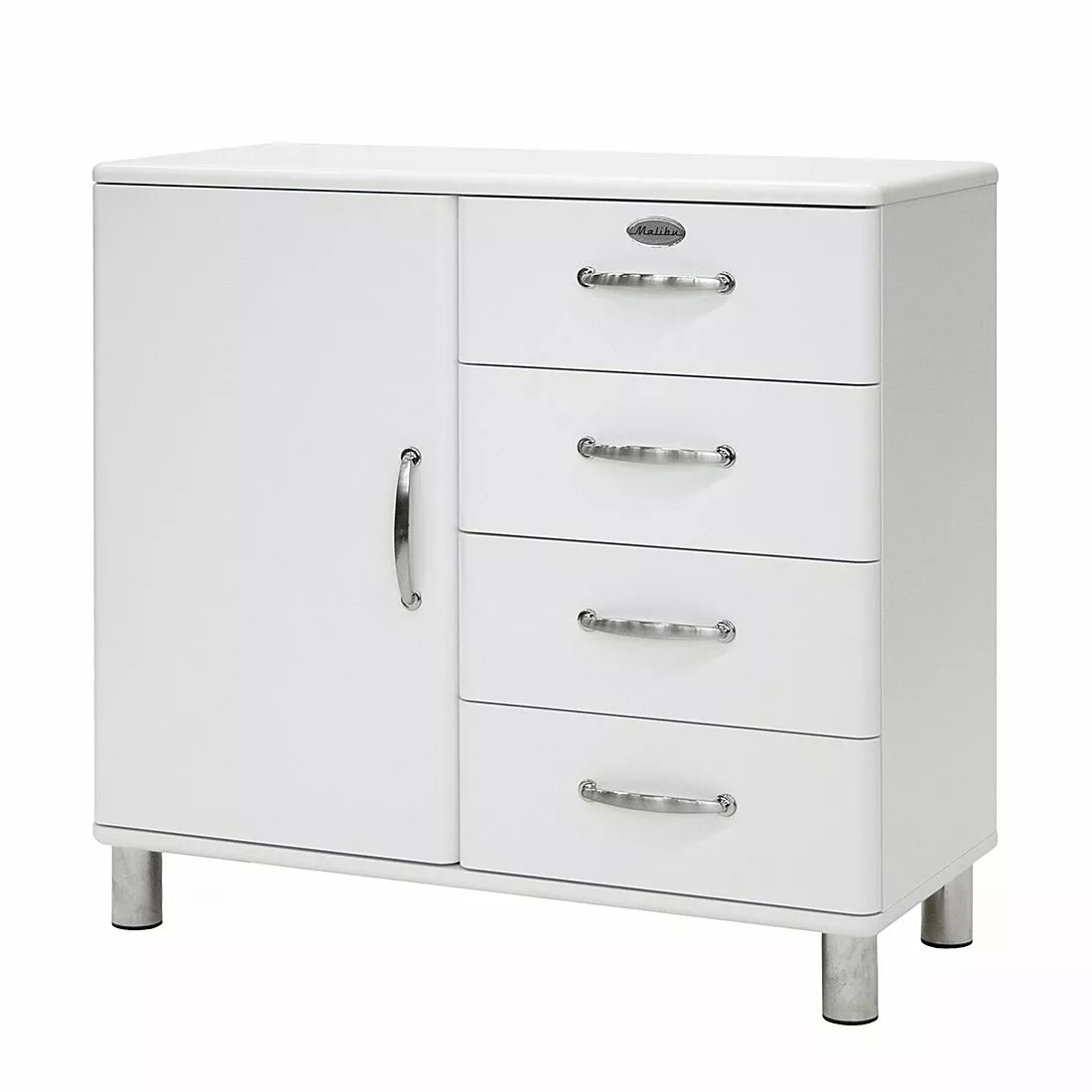 Tenzo Kommode Malibu VIII - Weiß 5 Tenzo Kommode Malibu VIII - Weiß – Bild 3