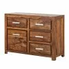 Ars Natura Sideboard Ohio I - Seesham massiv - gewachst -Buromobel Verkaufe sideboard ohio i seesham massiv gewachst 2951225