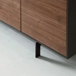 Eva Padberg Collection Sideboard Payara - Echtholzfurnier - Walnuss / Anthrazit -Buromobel Verkaufe sideboard payara walnuss schwarz 4372608