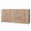 Germania Sideboard Texture II - Eiche Sanremo Dekor -Buromobel Verkaufe sideboard texture ii sanremo eiche dekor 298629