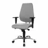 Topstar Bürodrehstuhl Sitness 30 - Kunstfaser / Aluminium - Hellgrau / Schwarz -Buromobel Verkaufe sitness 30 buerodrehstuhl top ergonomie grau meliert 1289389