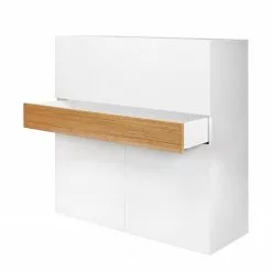 Temahome Sekretär Focus - Weiß / Eiche -Buromobel Verkaufe temahome buero 05 01 2017 4318780