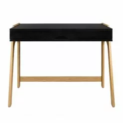 Temahome Schreibtisch Strömsund - Matt Schwarz / Eiche -Buromobel Verkaufe temahome buero 05 01 2017 4318896