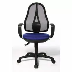 Topstar Drehstuhl Open Point SY - Kunstfaser / Mesh - Royalblau / Schwarz -Buromobel Verkaufe topstar open point drehstuhl royalblau m ts ast opt ryb 1
