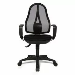 Topstar Drehstuhl Open Point SY - Kunstfaser / Mesh - Schwarz -Buromobel Verkaufe topstar open point drehstuhl schwarz m ts ast opt shw 1