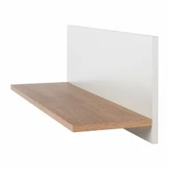Mørteens Wandboard Lindholm - Eiche teilmassiv - Matt Weiß -Buromobel Verkaufe wandboard lapine matt weiss 4092608