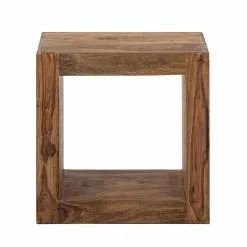 Wolf-Möbel Würfel Yoga - Sheesham massiv - Natur -Buromobel Verkaufe wuerfel yoga sheesham massiv natur 447891