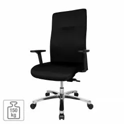 Topstar XXL Bürodrehstuhl 150 kg Big Star 20 - Schwarz -Buromobel Verkaufe xxl buerodrehstuhl 150 kg big star 20 schwarz 5141276