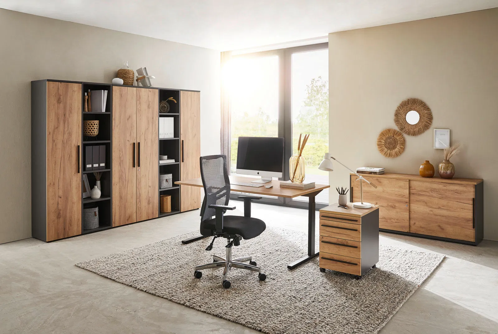 Buromobel Verkaufe -Buromobel Verkaufe Novel Eckschreibtisch RENTON 4005949549548 eiche 748254